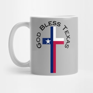 God Bless Texas Mug